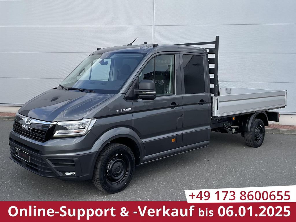 Personenwagen MAN TGE 3.160 Pritsche DOKA LR HECK AHK 3.5t ACC NAV: afbeelding 1