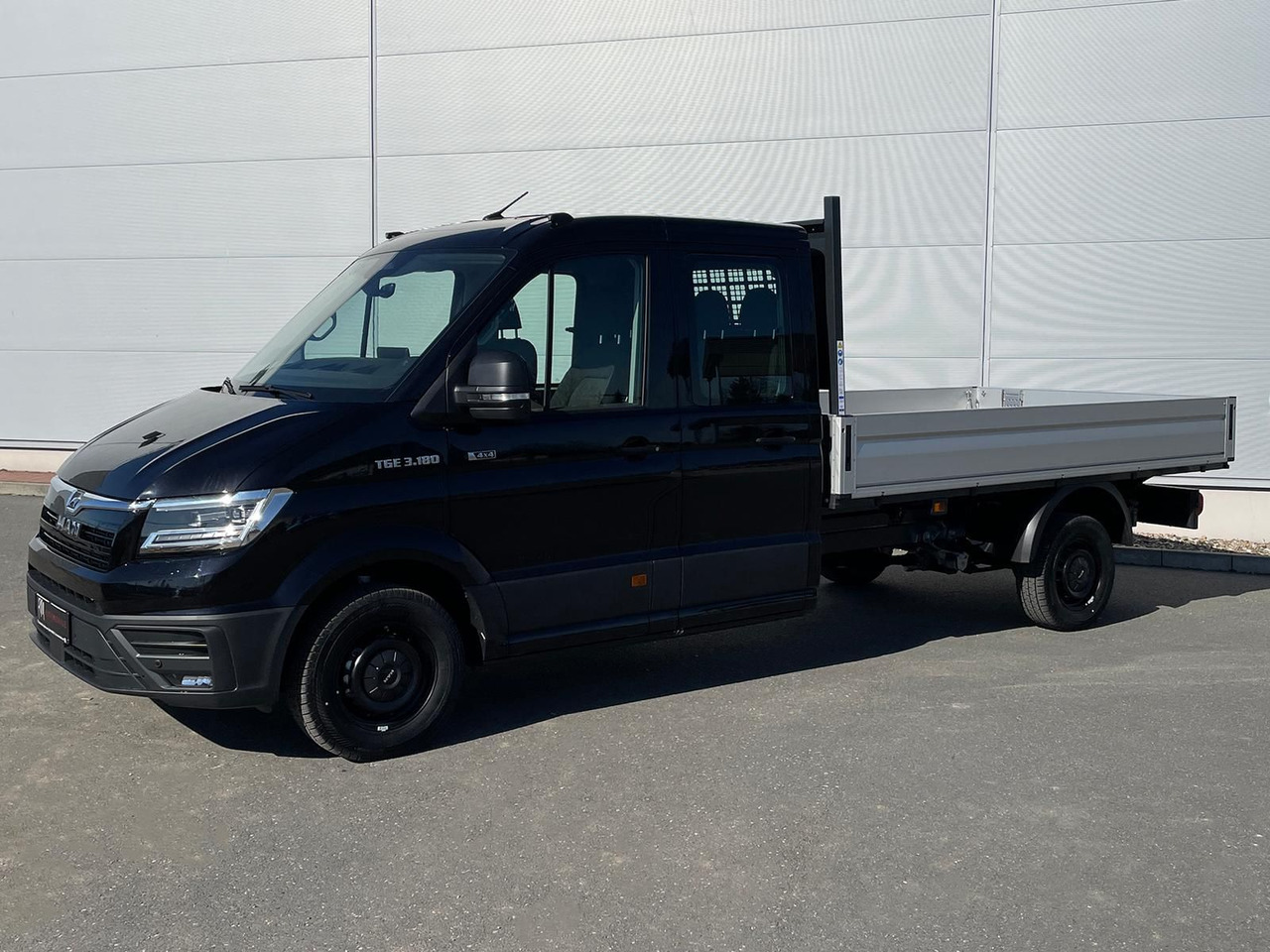 MAN TGE 3.180 Pritsche KIPPER DOKA LR 4x4 ACC LED - Kipper bestelwagen, Bestelwagen met dubbele cabine: afbeelding 1 MAN TGE 3.180 Pritsche KIPPER DOKA LR 4x4 ACC LED - Kipper bestelwagen, Bestelwagen met dubbele cabine: afbeelding 1