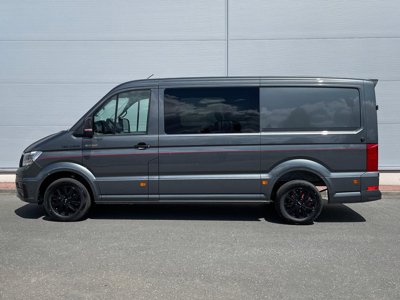 Gesloten bestelwagen, Bestelwagen met dubbele cabine MAN TGE 3.200 L3H2 MIXTO 4x4 Individual S ACC STHZ: afbeelding 6