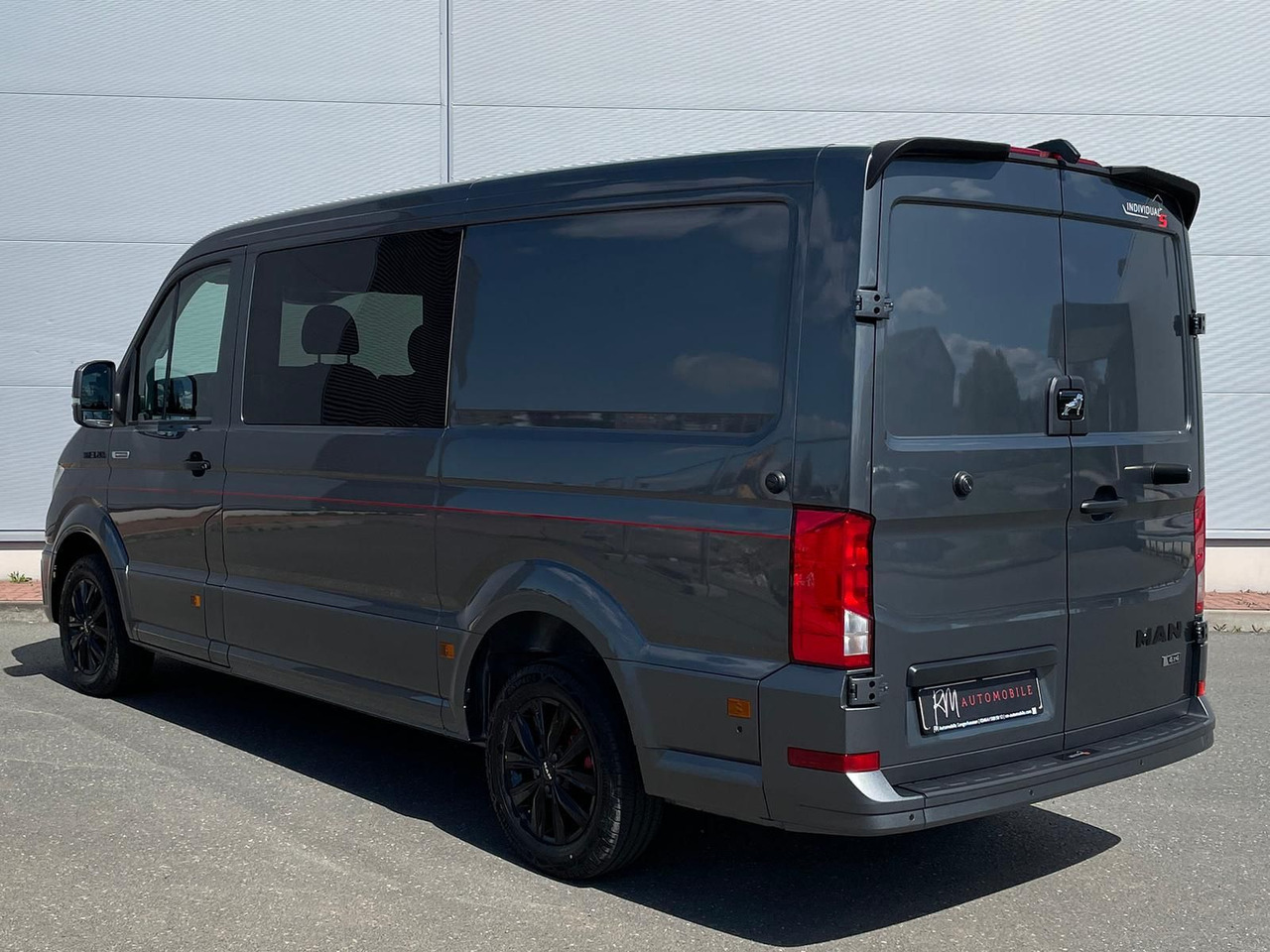 Gesloten bestelwagen, Bestelwagen met dubbele cabine MAN TGE 3.200 L3H2 MIXTO 4x4 Individual S ACC STHZ: afbeelding 8
