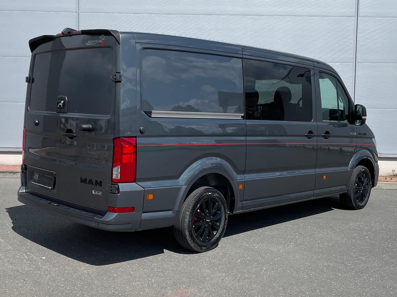 Gesloten bestelwagen, Bestelwagen met dubbele cabine MAN TGE 3.200 L3H2 MIXTO 4x4 Individual S ACC STHZ: afbeelding 7