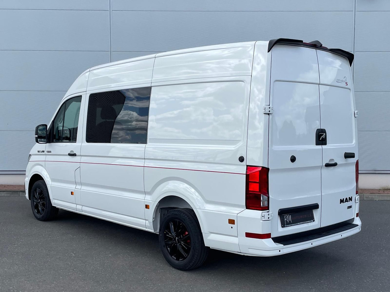 Gesloten bestelwagen, Bestelwagen met dubbele cabine MAN TGE 3.200 L3H3 MIXTO 4x4 Individual S ACC STANDH: afbeelding 8