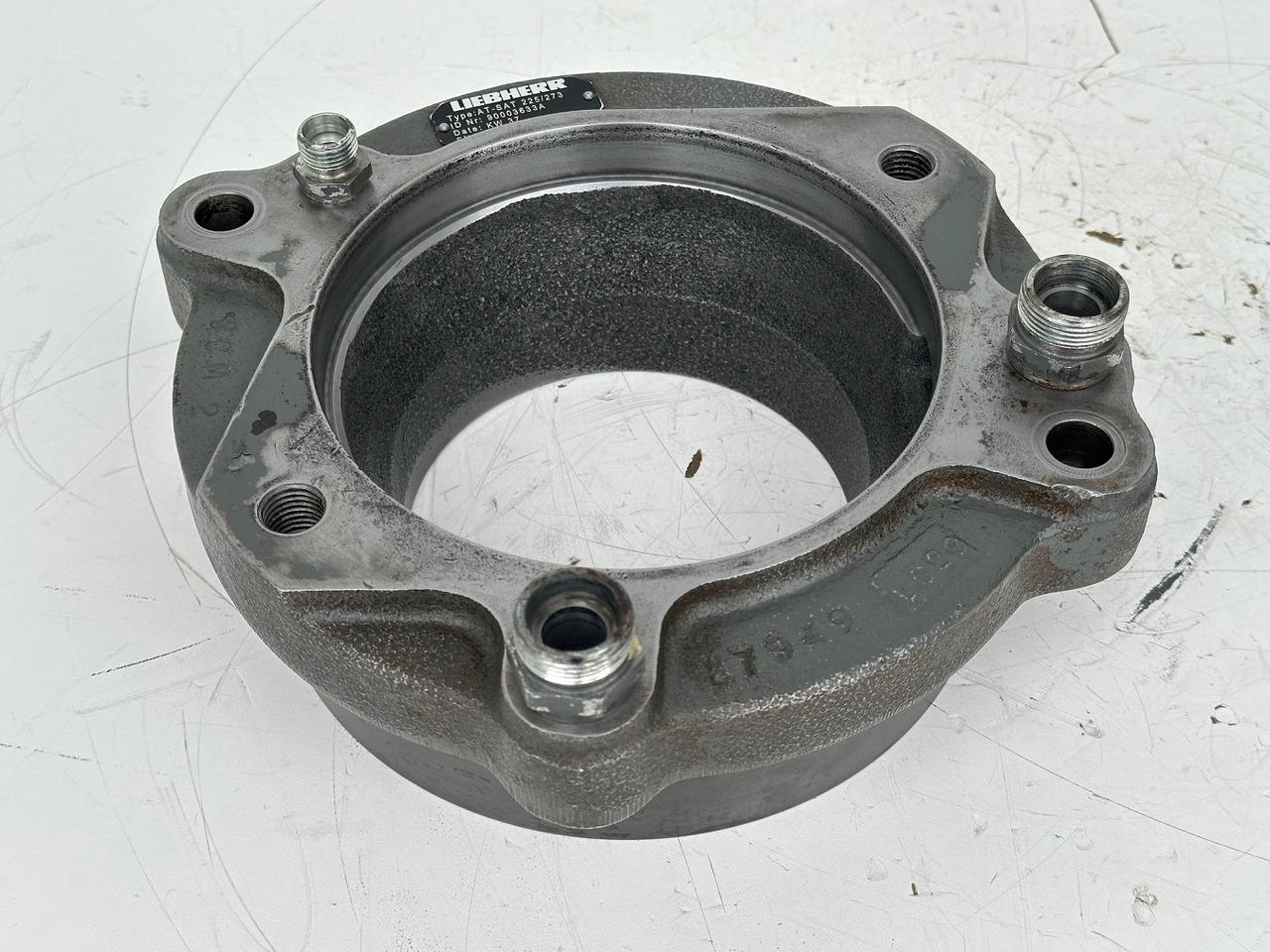 LIEBHERR Original Schwenkantrieb Typ: AT-SAT225/273,SAT225/229. ID-Nr.90003633A-ID-Nr.932151201-ID-Nr.932871301-ID-Nr.90003632-ID-Nr.970463801. A314,A316,A900,A904,R313,R317,R900,R904. #B13.20.90430# - Zwenkmotor voor Graafmachine: afbeelding 5 LIEBHERR Original Schwenkantrieb Typ: AT-SAT225/273,SAT225/229. ID-Nr.90003633A-ID-Nr.932151201-ID-Nr.932871301-ID-Nr.90003632-ID-Nr.970463801. A314,A316,A900,A904,R313,R317,R900,R904. #B13.20.90430# - Zwenkmotor voor Graafmachine: afbeelding 5