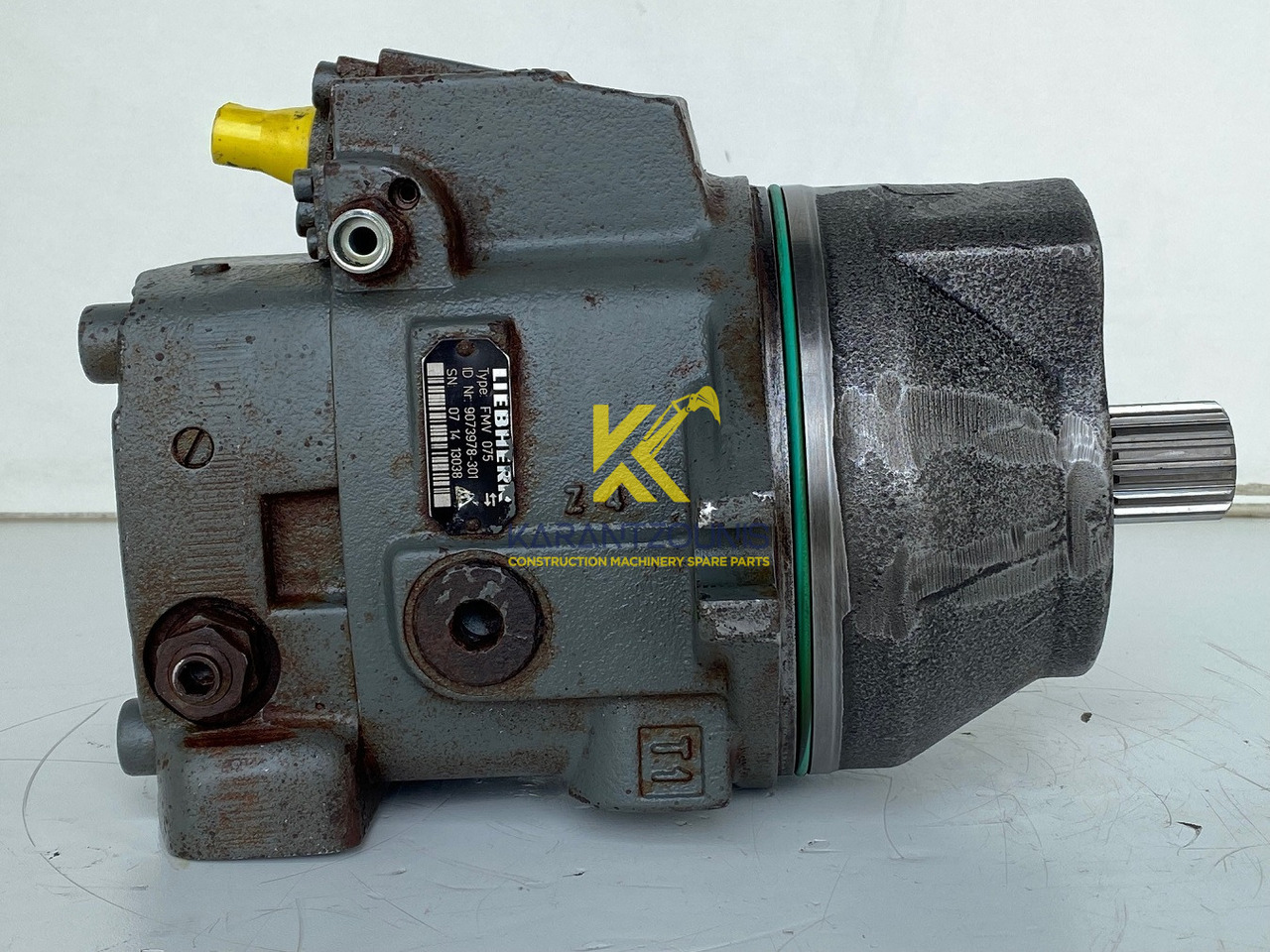 Liebherr Hydraulikeinbaumotor FMV075, ID-Nr.9073978. LOS914, LOS924, R902, R904, R912, R914, R922, R924, R924 COMP, R924 COMPA. #13038# - Hydromotor voor Rupsgraafmachine: afbeelding 3 Liebherr Hydraulikeinbaumotor FMV075, ID-Nr.9073978. LOS914, LOS924, R902, R904, R912, R914, R922, R924, R924 COMP, R924 COMPA. #13038# - Hydromotor voor Rupsgraafmachine: afbeelding 3
