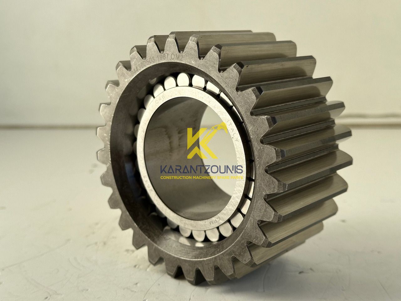 Liebherr Planetenrad ID-Nr.9443004 - ID-Nr.944300403. FAT400-FAT400/018-FAT400P018-FAT400P063-FAT400P073-FAT400P092. R934 IND,R906,R914,R916,R922,R924,R932,R934,R936,R942,R944. #944300503.02# - Eindaandrijving voor Graafmachine: afbeelding 1 Liebherr Planetenrad ID-Nr.9443004 - ID-Nr.944300403. FAT400-FAT400/018-FAT400P018-FAT400P063-FAT400P073-FAT400P092. R934 IND,R906,R914,R916,R922,R924,R932,R934,R936,R942,R944. #944300503.02# - Eindaandrijving voor Graafmachine: afbeelding 1