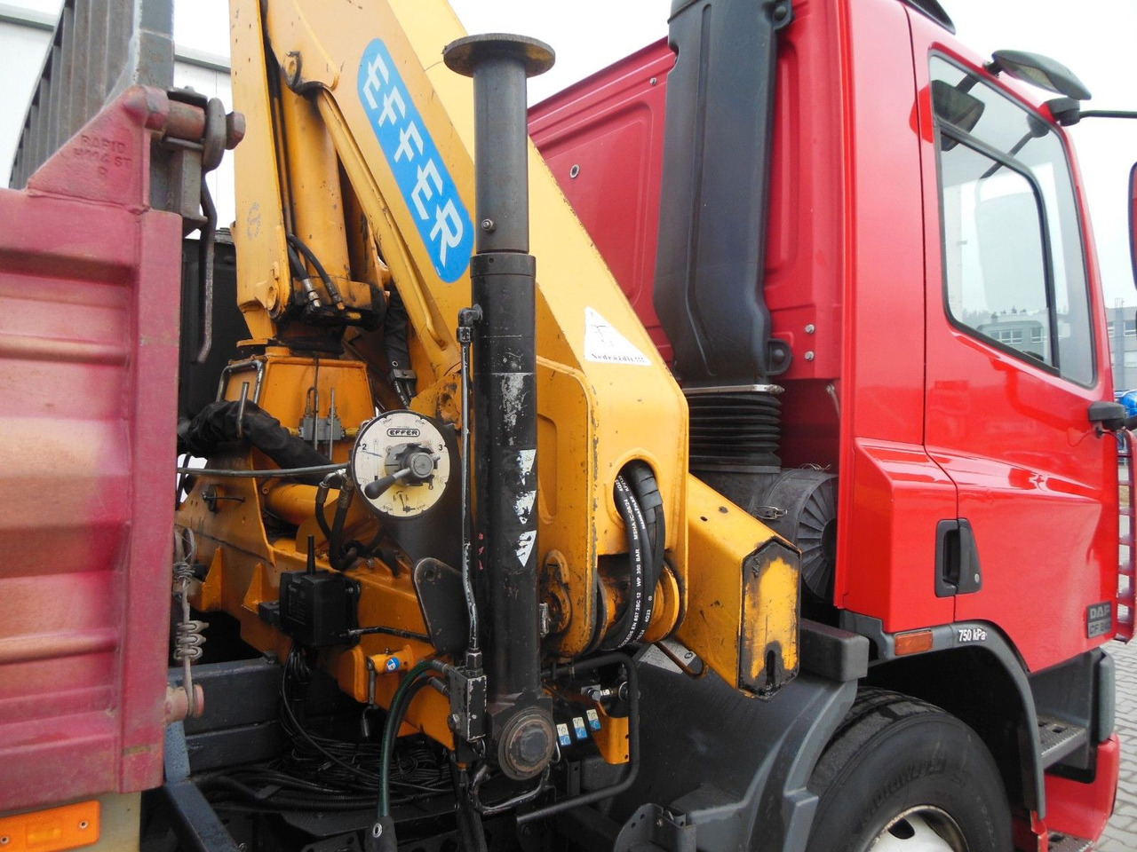 Leasing  DAF CF 65.240,KRAN EFFER 110/2S,MANUELL,BLATT,1 HAND DAF CF 65.240,KRAN EFFER 110/2S,MANUELL,BLATT,1 HAND: afbeelding 13