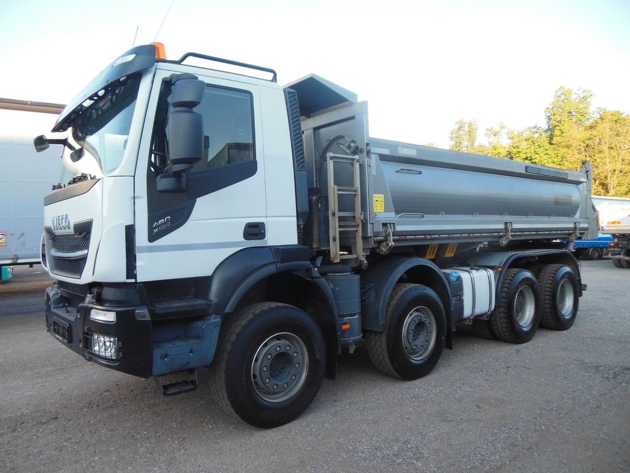 Iveco STRALIS X-WAY 480, 8X4, BORDMATIC, AHK, TOP!!! - Kipper vrachtwagen: afbeelding 1 Iveco STRALIS X-WAY 480, 8X4, BORDMATIC, AHK, TOP!!! - Kipper vrachtwagen: afbeelding 1