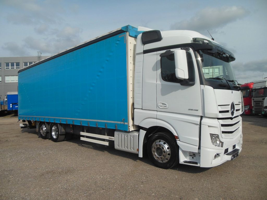 Mercedes-Benz ACTROS 2546, 24 PALETTEN, LBW, ALU FELGEN, TOP!! - Schuifzeilen vrachtwagen: afbeelding 2 Mercedes-Benz ACTROS 2546, 24 PALETTEN, LBW, ALU FELGEN, TOP!! - Schuifzeilen vrachtwagen: afbeelding 2