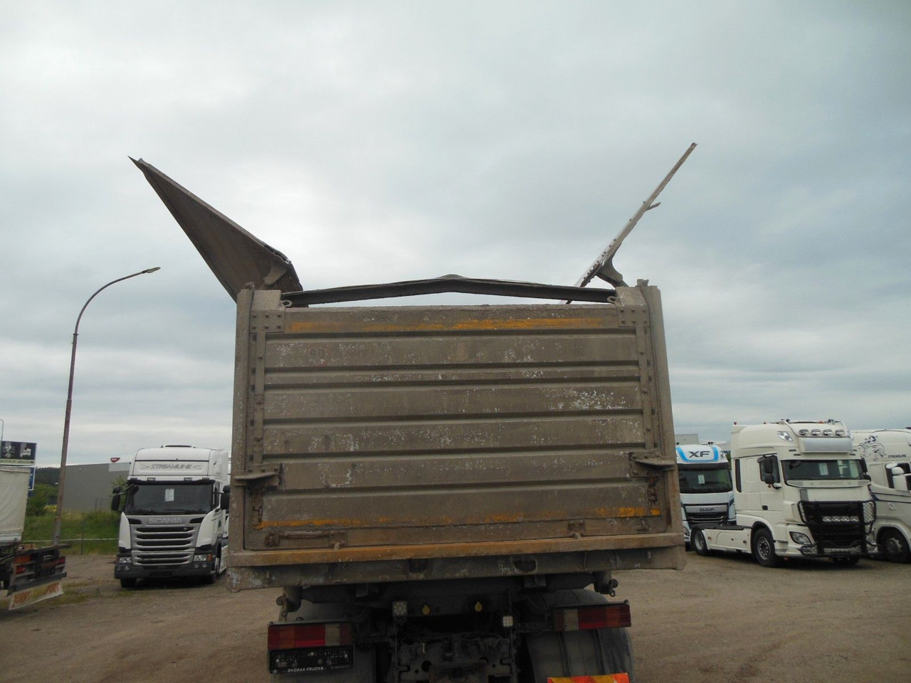 Kipper vrachtwagen Mercedes-Benz ACTROS 4144, 8X6, 3 PEDALE, MEILLER, BODRMATIC: afbeelding 16