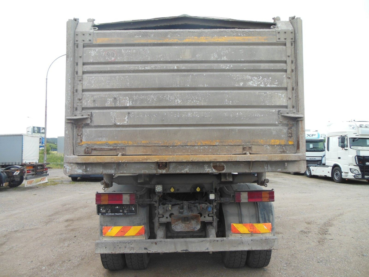 Kipper vrachtwagen Mercedes-Benz ACTROS 4144, 8X6, 3 PEDALE, MEILLER, BODRMATIC: afbeelding 6