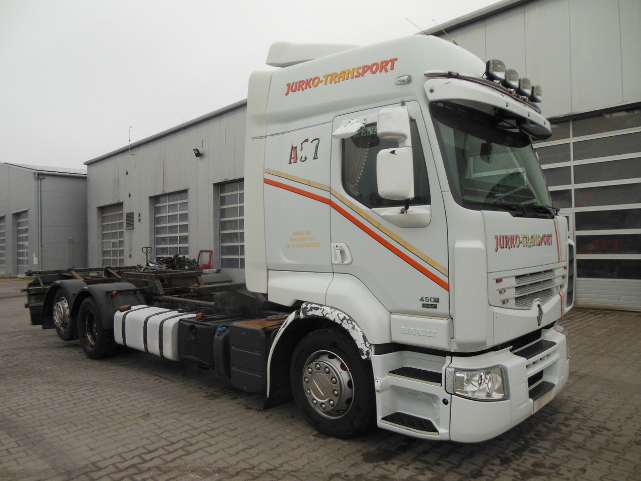Renault PREMIUM DXI 450.25, 6X2, BDF, MANUELL!!! - Containertransporter/ Wissellaadbak vrachtwagen: afbeelding 2 Renault PREMIUM DXI 450.25, 6X2, BDF, MANUELL!!! - Containertransporter/ Wissellaadbak vrachtwagen: afbeelding 2