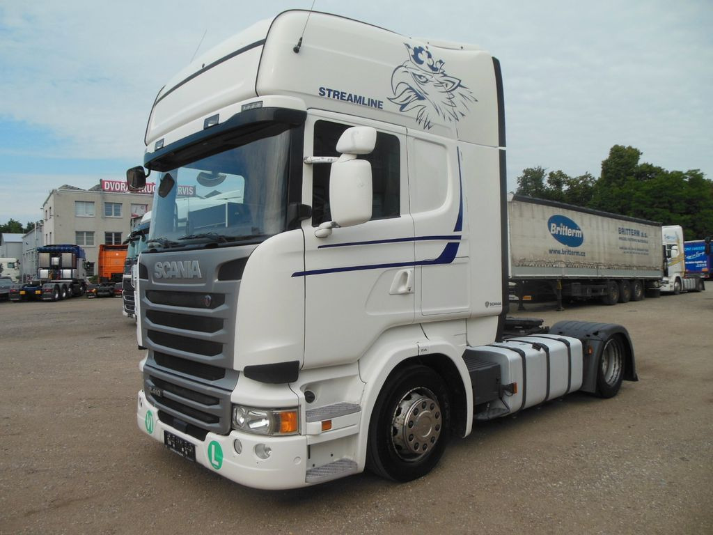 Scania R410, LOWDECK, RETARDER, TOP STAND - Trekker: afbeelding 1 Scania R410, LOWDECK, RETARDER, TOP STAND - Trekker: afbeelding 1