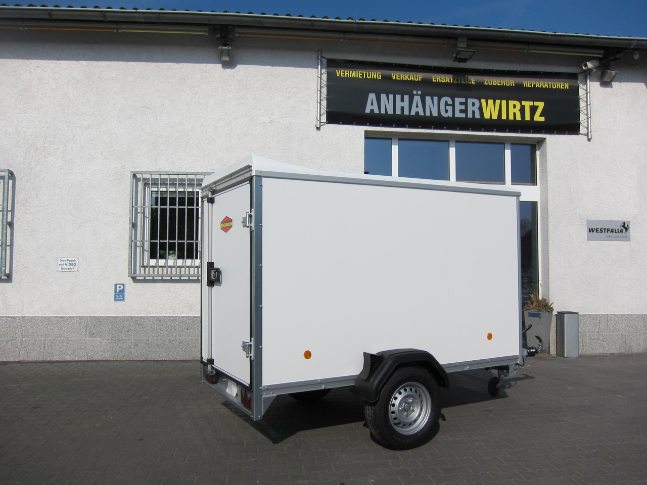 Böckmann Koffer KT 2513/135 251x130x152cm weiß (S) 1350kg AKTION Modell 23 - Gesloten aanhangwagen: afbeelding 5 Böckmann Koffer KT 2513/135 251x130x152cm weiß (S) 1350kg AKTION Modell 23 - Gesloten aanhangwagen: afbeelding 5