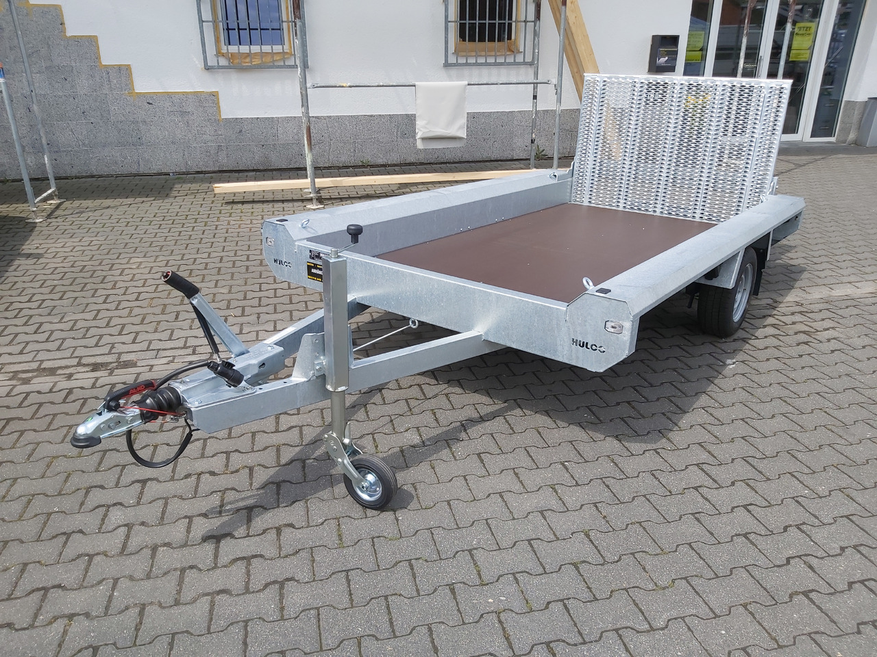 HULCO TERRAX Basic 294x150x27cm Heckrampe 100cm (M) 12" 1500kg - Machinetransporter: afbeelding 3 HULCO TERRAX Basic 294x150x27cm Heckrampe 100cm (M) 12" 1500kg - Machinetransporter: afbeelding 3