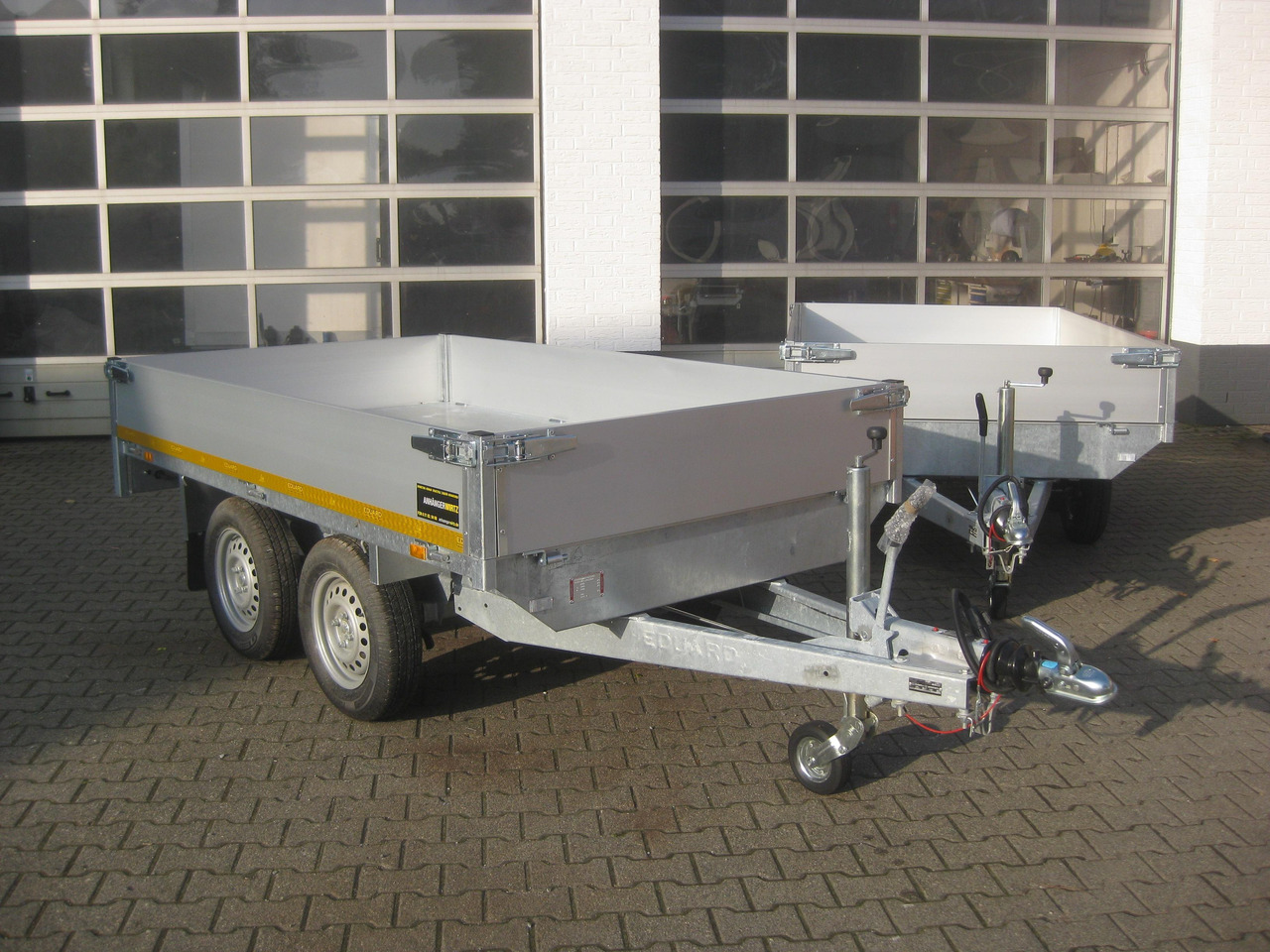 Kipper aanhangwagen Heck Kipper 260x150x30cm Lfh: 72cm Elektrisch & NHP Funk (S) 2000kg: afbeelding 7