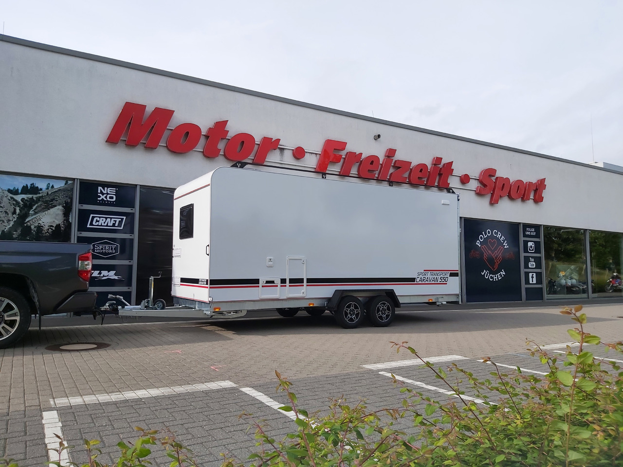 Verkoopwagen Koffer Sport Camp TFS 550.01 550x200x210cm Heckrampe Wohnabteil Premium 100km/H 2700kg AKTION: afbeelding 16
