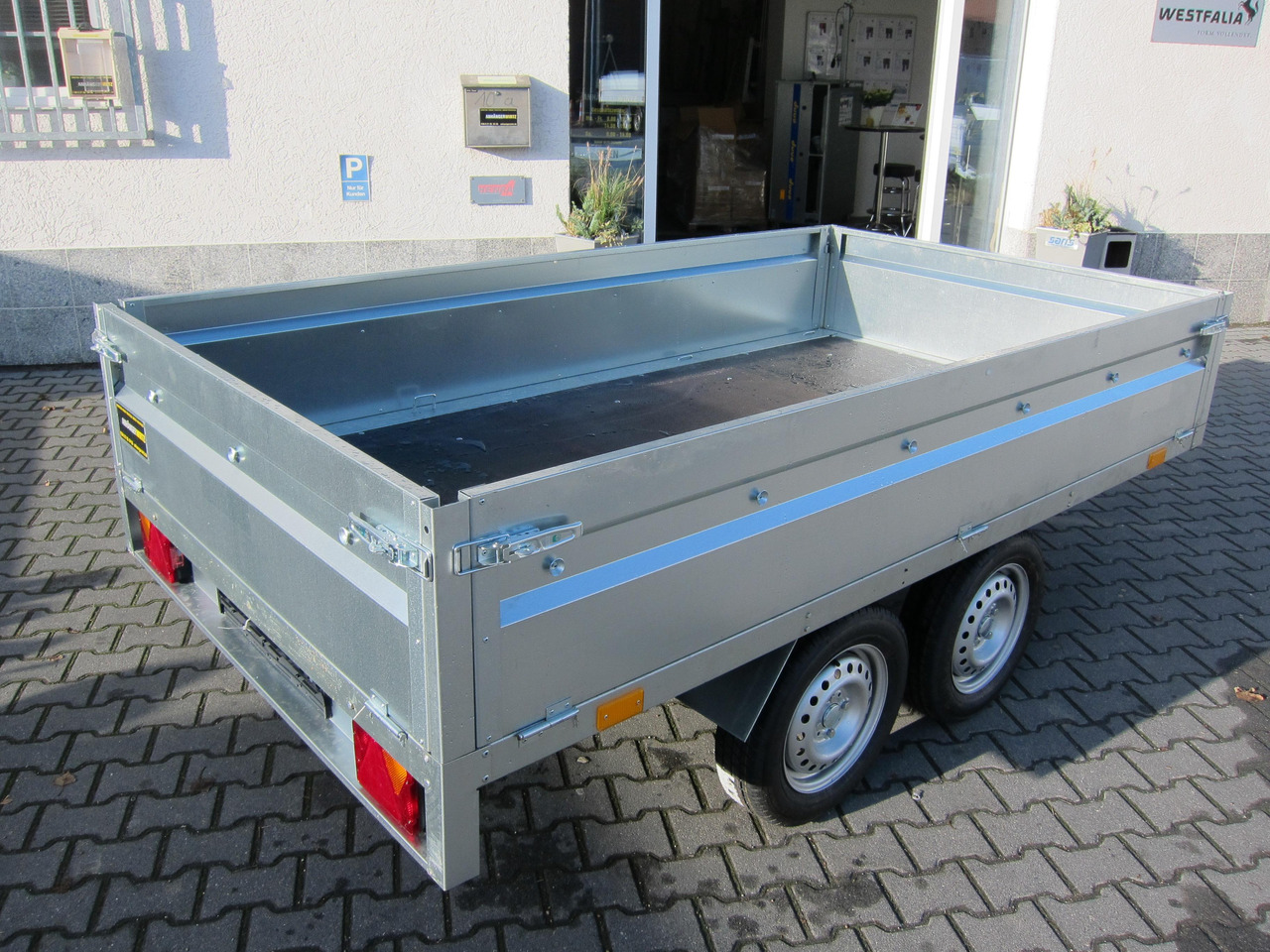 Open/ Plateau aanhangwagen Pritschenanhänger Trailstar Nordica 263 263x144x40cm (S) 750kg Tandem Aktion: afbeelding 6