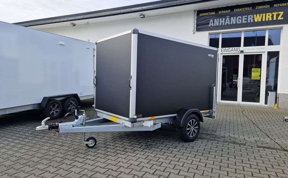 Variant B715 C2 Edition black 258x148x157cm Alufelgen dark 750kg gebremst 100 km/H black deal - Gesloten aanhangwagen: afbeelding 1 Variant B715 C2 Edition black 258x148x157cm Alufelgen dark 750kg gebremst 100 km/H black deal - Gesloten aanhangwagen: afbeelding 1