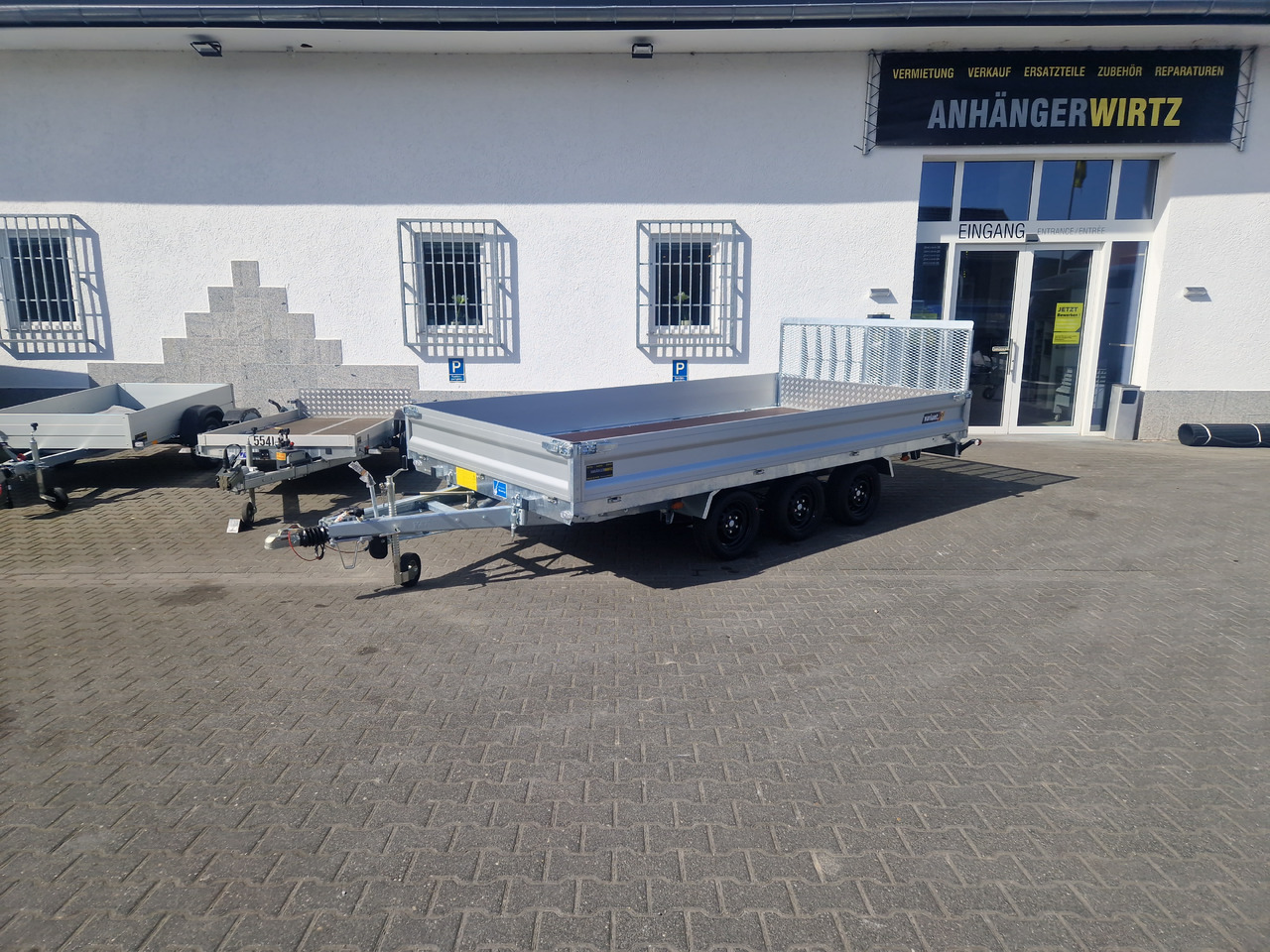 Kipper aanhangwagen Variant Maschinentransporter 3543 UX Maxi Load LED Tridem Parabelfederung 3500kg: afbeelding 12 Kipper aanhangwagen Variant Maschinentransporter 3543 UX Maxi Load LED Tridem Parabelfederung 3500kg: afbeelding 12