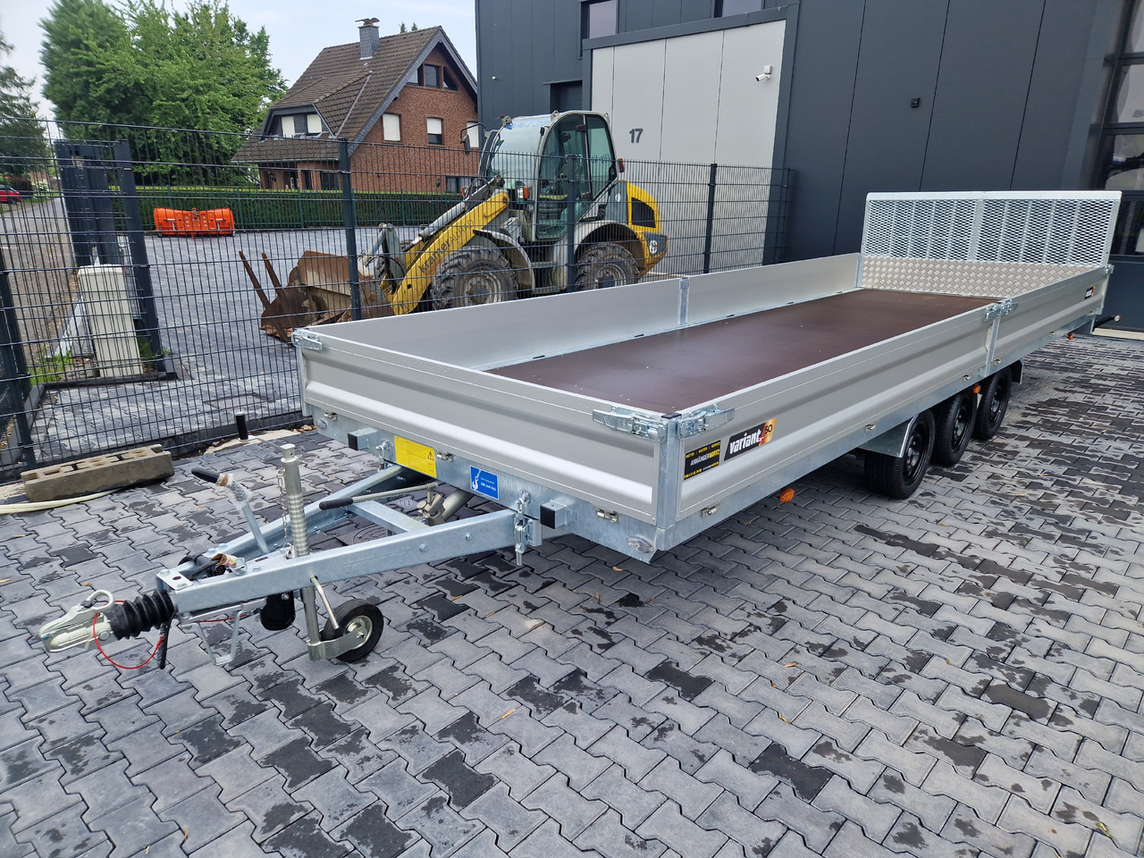 Variant Maschinentransporter 3563 UX Maxi Load 620x210x30cm LED Tridem Parabel black 3500kg - Machinetransporter: afbeelding 1 Variant Maschinentransporter 3563 UX Maxi Load 620x210x30cm LED Tridem Parabel black 3500kg - Machinetransporter: afbeelding 1