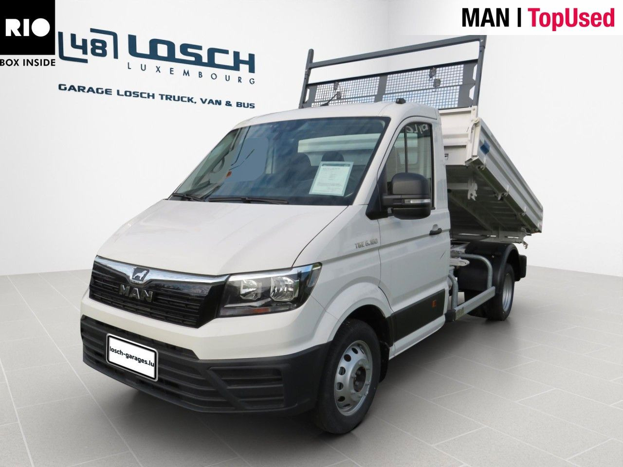MAN TGE 6.160 4X2 L3 SB EK Kipper RWD MAN TGE 6.160 4X2 L3 SB EK Meiller-DSK RWD - Kipper bestelwagen: afbeelding 1 MAN TGE 6.160 4X2 L3 SB EK Kipper RWD MAN TGE 6.160 4X2 L3 SB EK Meiller-DSK RWD - Kipper bestelwagen: afbeelding 1