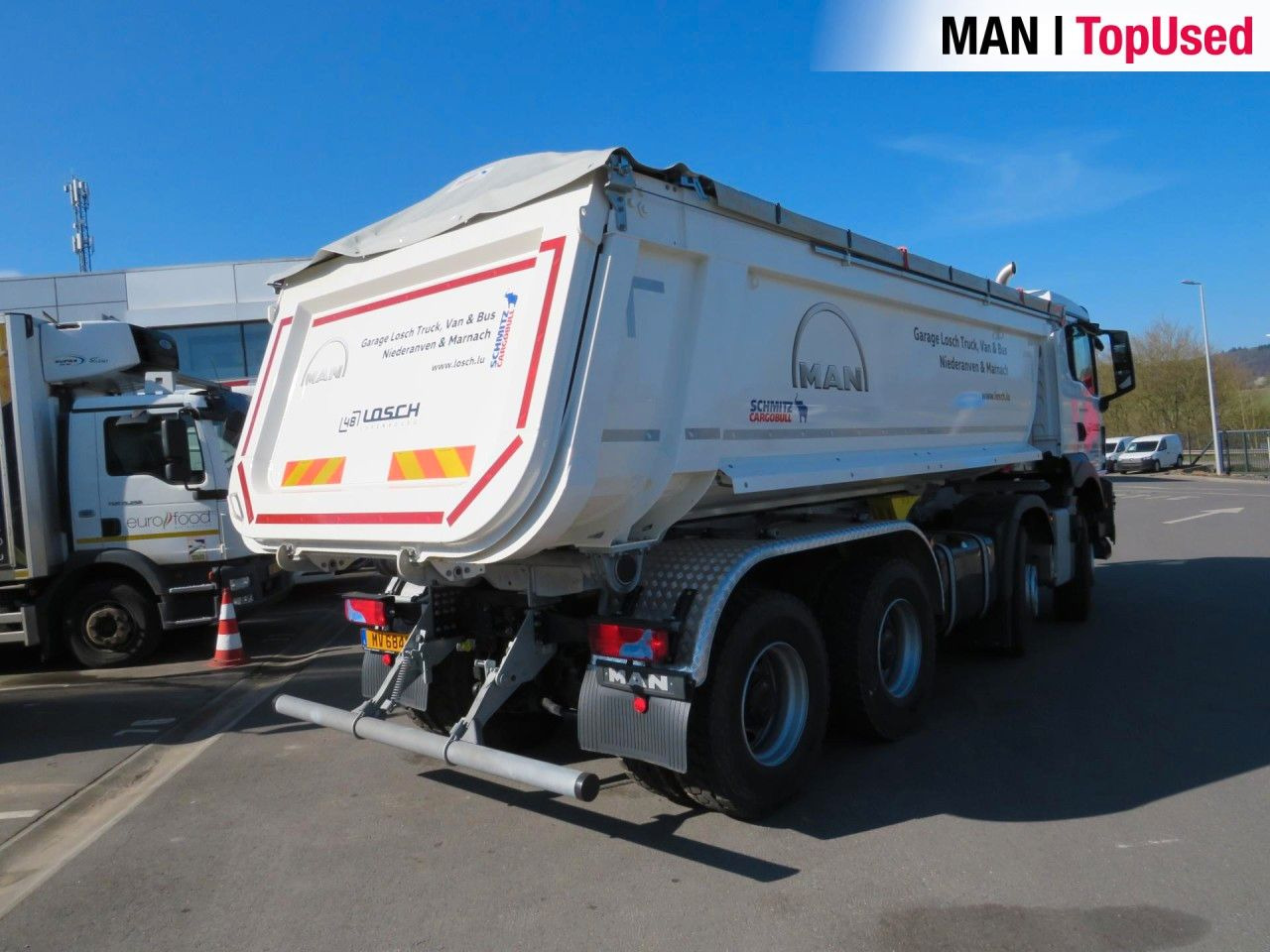 MAN TGS 41.480 8x4 BB CH Schmitz Muldenkipper - Portaalarmsysteem vrachtwagen: afbeelding 5 MAN TGS 41.480 8x4 BB CH Schmitz Muldenkipper - Portaalarmsysteem vrachtwagen: afbeelding 5