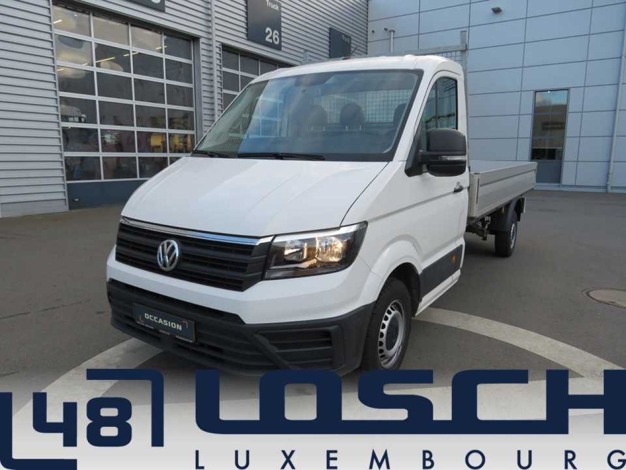 Volkswagen Crafter 35 L4 EK Pritsche Euro6 Klima AHK ZV - Bestelwagen open laadbak: afbeelding 1 Volkswagen Crafter 35 L4 EK Pritsche Euro6 Klima AHK ZV - Bestelwagen open laadbak: afbeelding 1