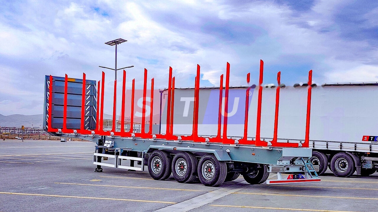 STU 1 UNIT STOCKS - 3 SAF AXLE TIMBER TRAILER - Houtoplegger: afbeelding 3 STU 1 UNIT STOCKS - 3 SAF AXLE TIMBER TRAILER - Houtoplegger: afbeelding 3