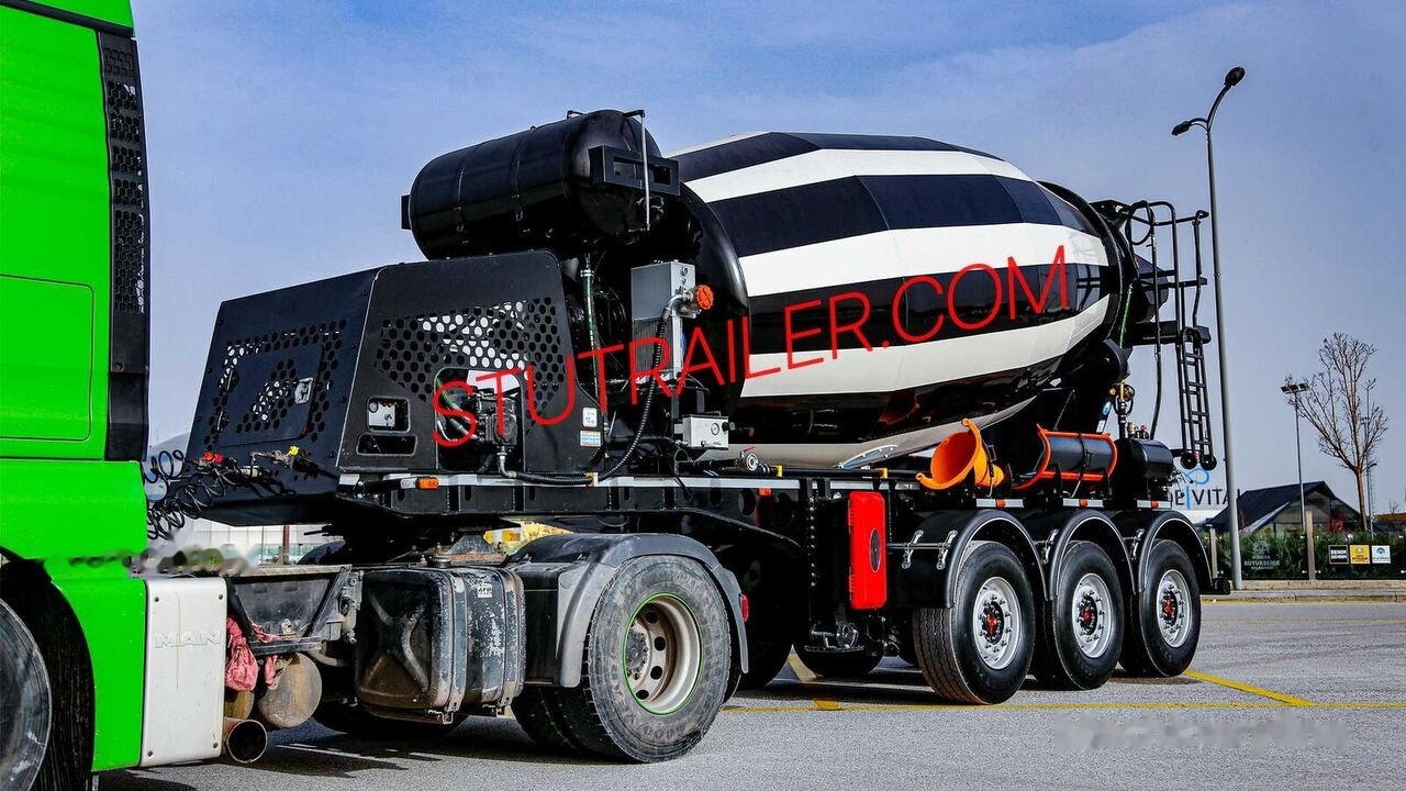 STU 14,7M3 MIXER TRAILER - Betonmixer oplegger: afbeelding 4 STU 14,7M3 MIXER TRAILER - Betonmixer oplegger: afbeelding 4
