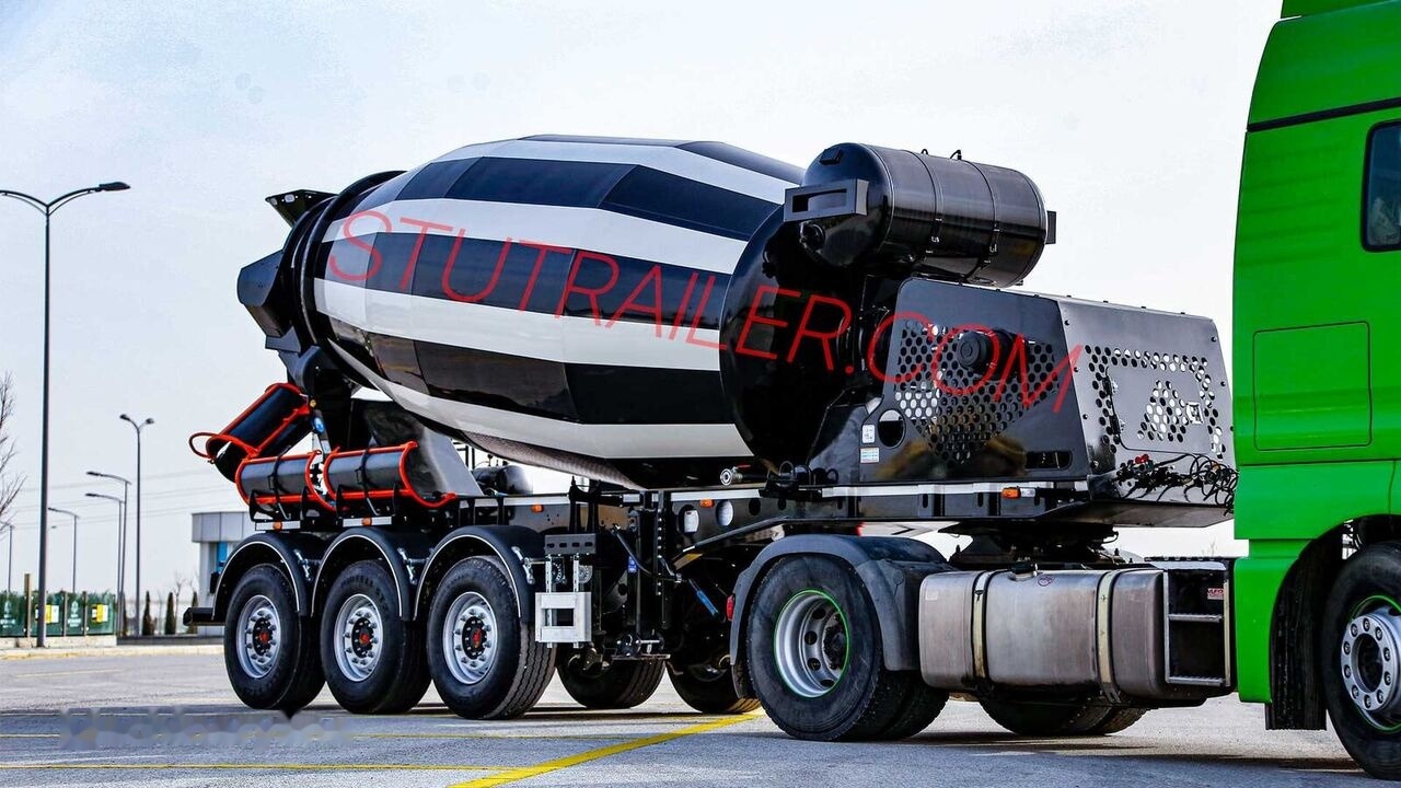 STU 14,7M3 MIXER TRAILER - Betonmixer oplegger: afbeelding 1 STU 14,7M3 MIXER TRAILER - Betonmixer oplegger: afbeelding 1