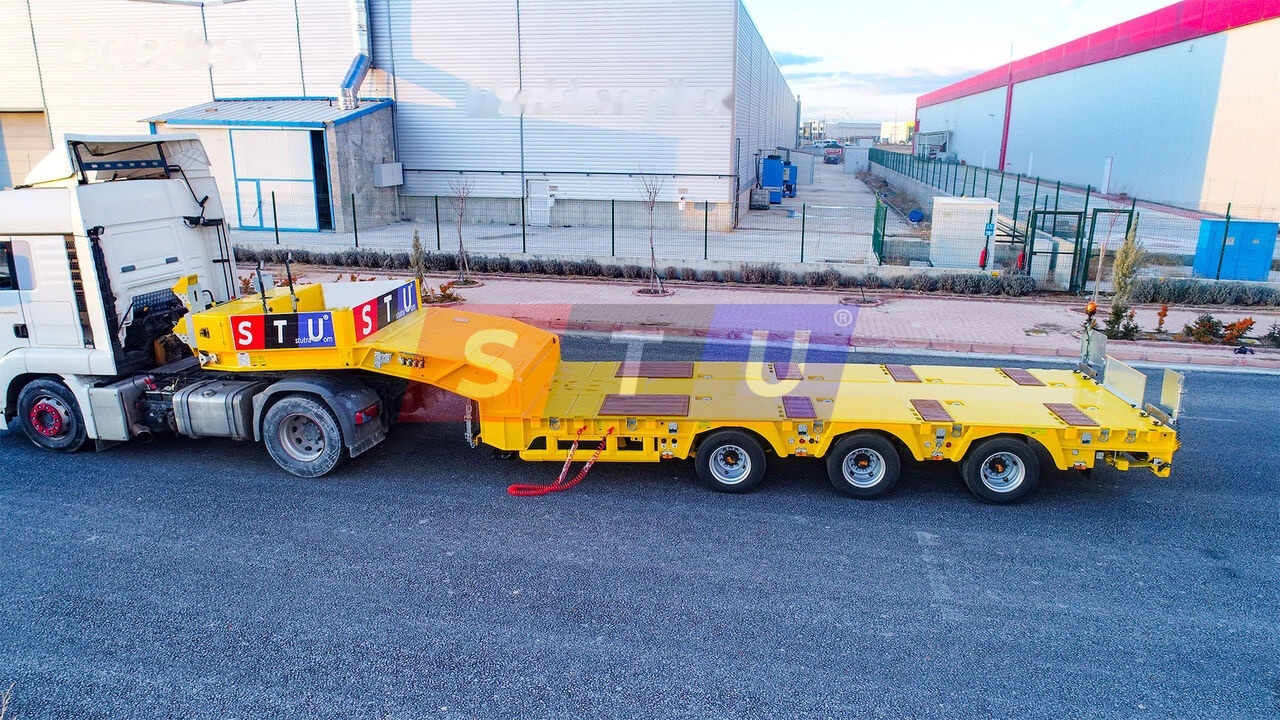STU 3 Axle Hydraulic Steering Low Loader - Dieplader oplegger: afbeelding 2 STU 3 Axle Hydraulic Steering Low Loader - Dieplader oplegger: afbeelding 2