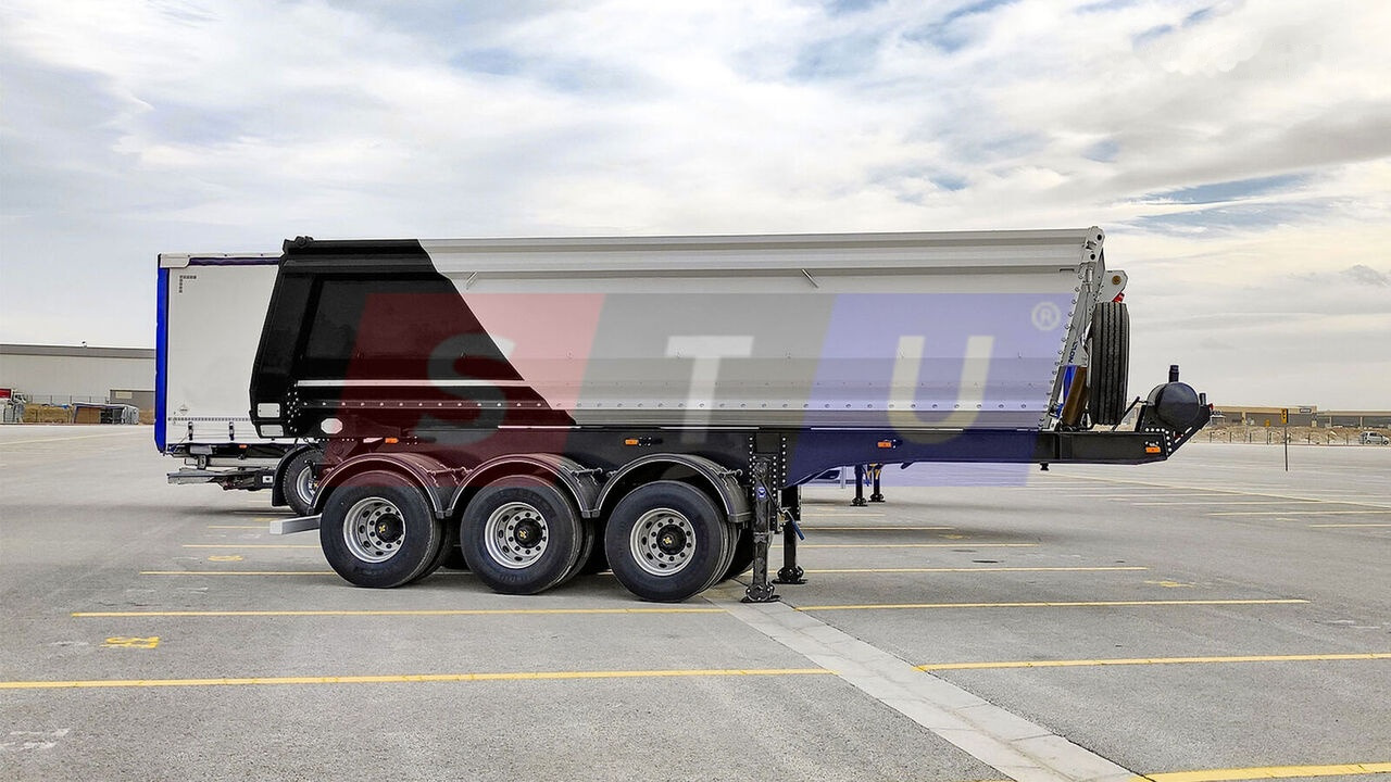STU 3 Axle Tipper Trailer / Pool Type - Kipper oplegger: afbeelding 4 STU 3 Axle Tipper Trailer / Pool Type - Kipper oplegger: afbeelding 4