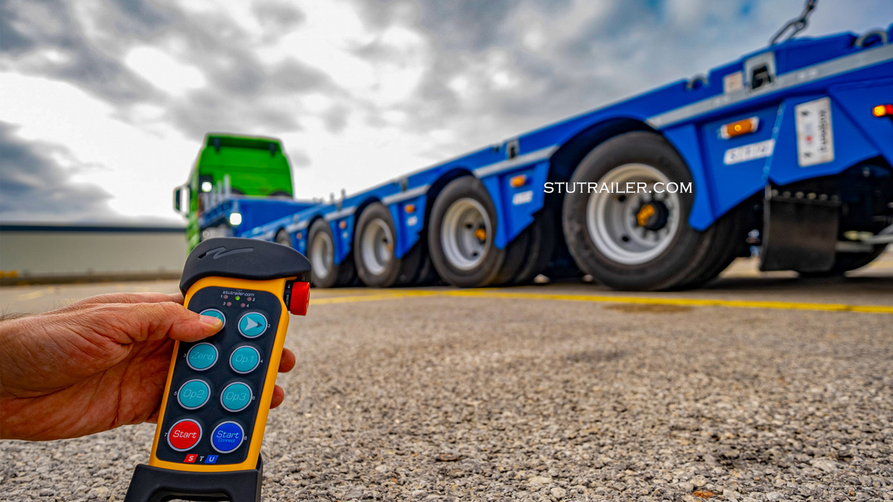 STU 5 Axle Hydraulic Steering Extendable Low Laoder - Dieplader oplegger: afbeelding 4 STU 5 Axle Hydraulic Steering Extendable Low Laoder - Dieplader oplegger: afbeelding 4