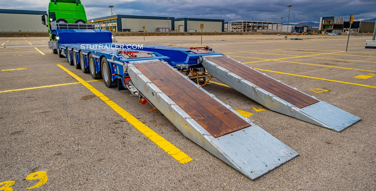 STU 5 Axle Hydraulic Steering Lowbed - Dieplader oplegger: afbeelding 2 STU 5 Axle Hydraulic Steering Lowbed - Dieplader oplegger: afbeelding 2
