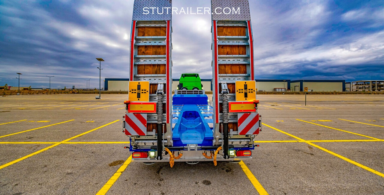 STU 5 Axle Hydraulic Steering Lowbed - Dieplader oplegger: afbeelding 5 STU 5 Axle Hydraulic Steering Lowbed - Dieplader oplegger: afbeelding 5