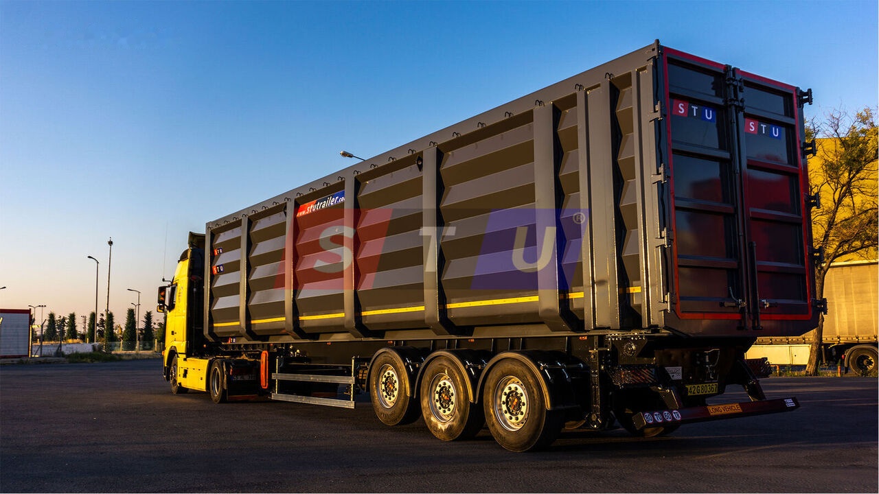 STU 71m3 TIPPER TRAILER - FOR METAL SCRAP - Kipper oplegger: afbeelding 2 STU 71m3 TIPPER TRAILER - FOR METAL SCRAP - Kipper oplegger: afbeelding 2