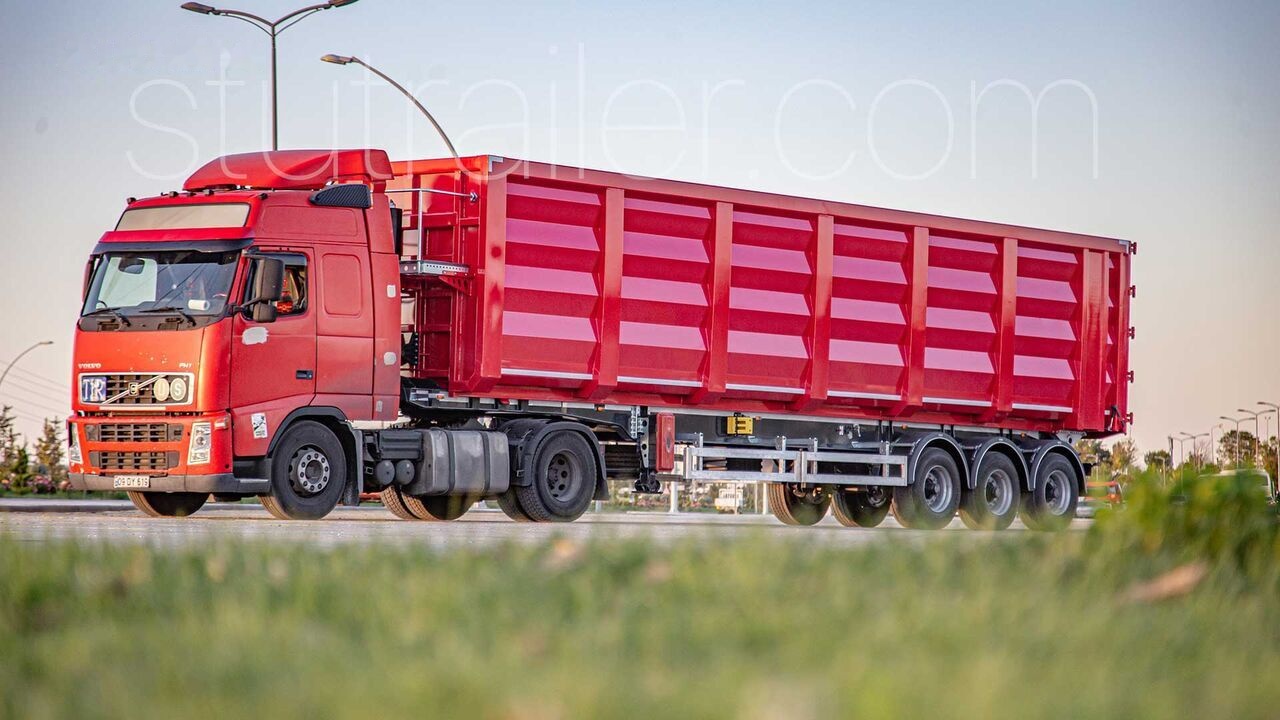 STU 71m3 TIPPER TRAILER - FOR METAL SCRAP - Kipper oplegger: afbeelding 3 STU 71m3 TIPPER TRAILER - FOR METAL SCRAP - Kipper oplegger: afbeelding 3