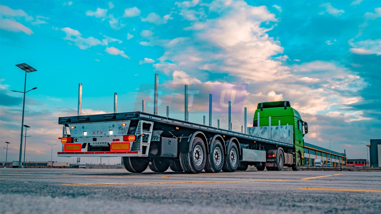 STU PLATFORM TRAILER / REMORQUE PLATEAU - Open bak met boorden oplegger: afbeelding 2 STU PLATFORM TRAILER / REMORQUE PLATEAU - Open bak met boorden oplegger: afbeelding 2