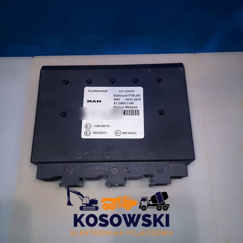 MAN TGX TGA TGS TGM TGL - ECU voor Vrachtwagen: afbeelding 1 MAN TGX TGA TGS TGM TGL - ECU voor Vrachtwagen: afbeelding 1