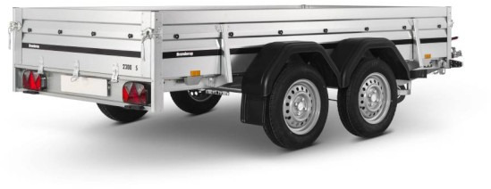 Brenderup Tieflader 2300S Stahl, 2,0 to. 3010x1530x400mm - Aanhangwagen auto: afbeelding 4 Brenderup Tieflader 2300S Stahl, 2,0 to. 3010x1530x400mm - Aanhangwagen auto: afbeelding 4