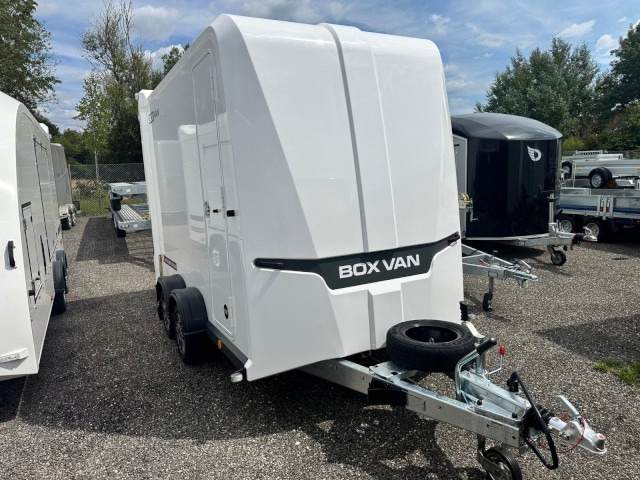 Brian James Box Van 600-3016-27-2-12-W, 3190 x 1580 x 2010 mm, 2,7 to. - Gesloten aanhangwagen: afbeelding 1 Brian James Box Van 600-3016-27-2-12-W, 3190 x 1580 x 2010 mm, 2,7 to. - Gesloten aanhangwagen: afbeelding 1