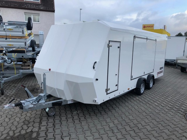 Brian James Race Sport, 340-5510, 5500 x 2100 mm, 3,0 to. 100 km/h, Seilw. - Autotransport aanhangwagen: afbeelding 1 Brian James Race Sport, 340-5510, 5500 x 2100 mm, 3,0 to. 100 km/h, Seilw. - Autotransport aanhangwagen: afbeelding 1