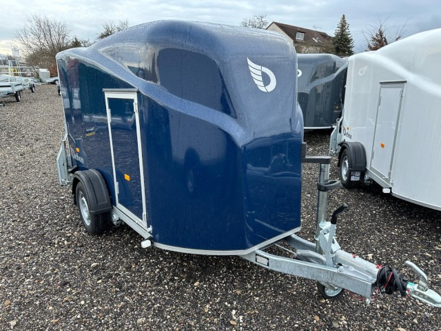 Cheval Liberte Debon Fourgon Cargo 2 Poly + Türe blau 1300 kg, 100 km/h, 300x155x168cm - Gesloten aanhangwagen: afbeelding 1 Cheval Liberte Debon Fourgon Cargo 2 Poly + Türe blau 1300 kg, 100 km/h, 300x155x168cm - Gesloten aanhangwagen: afbeelding 1