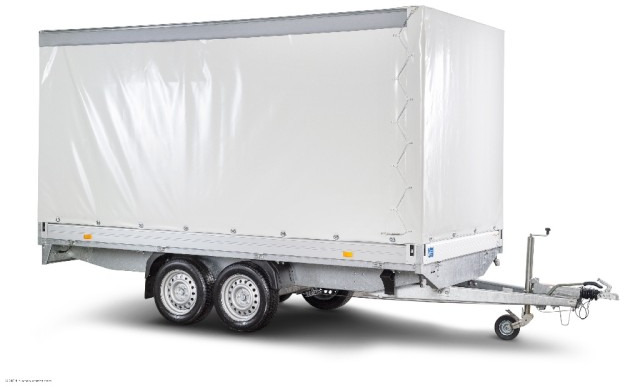 Humbaur HT 254118 Hochlader mit Plane 4100x1850x350mm - Aanhangwagen auto: afbeelding 1 Humbaur HT 254118 Hochlader mit Plane 4100x1850x350mm - Aanhangwagen auto: afbeelding 1