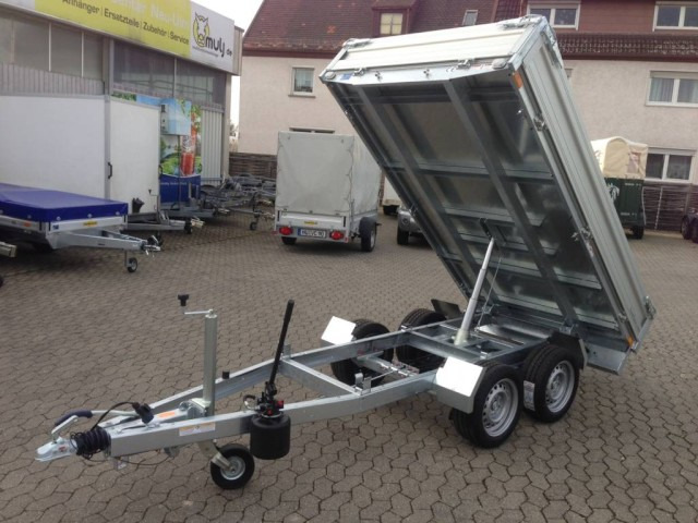 Humbaur HUK 202715 Heckkipper 2,0 t. 2680 x 1500 x 300mm - Kipper aanhangwagen: afbeelding 2 Humbaur HUK 202715 Heckkipper 2,0 t. 2680 x 1500 x 300mm - Kipper aanhangwagen: afbeelding 2