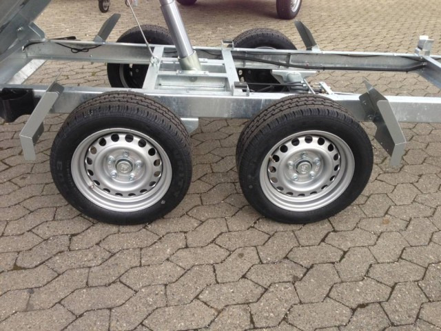 Nieuw Kipper aanhangwagen Humbaur HUK 272715 Heckkipper 2,7 t. 2680 x 1500 x 300mm: afbeelding 7