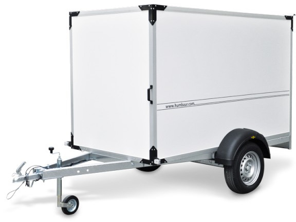 Humbaur Koffer HK 132513-15P, 1,3 t. 2510 x 1310 x 1520 mm - Gesloten aanhangwagen: afbeelding 4 Humbaur Koffer HK 132513-15P, 1,3 t. 2510 x 1310 x 1520 mm - Gesloten aanhangwagen: afbeelding 4