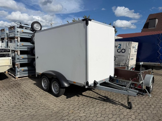 Humbaur Koffer HK 203015-18P, 2,0 to. 3040x1510x2000mm, 100 km/h - Gesloten aanhangwagen: afbeelding 1 Humbaur Koffer HK 203015-18P, 2,0 to. 3040x1510x2000mm, 100 km/h - Gesloten aanhangwagen: afbeelding 1