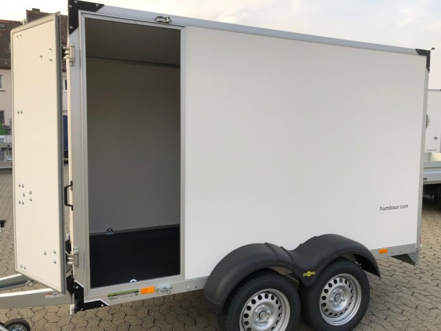 Humbaur Koffer HK 253015-18P, 2,5 to. 3040x1510x1800mm, Rampe, Seitentüre - Gesloten aanhangwagen: afbeelding 2 Humbaur Koffer HK 253015-18P, 2,5 to. 3040x1510x1800mm, Rampe, Seitentüre - Gesloten aanhangwagen: afbeelding 2
