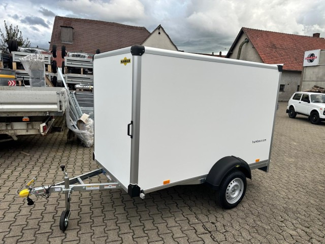 Humbaur Koffer HK 752513-15P, 0,75 t. 2510 x 1310 x 1520 mm, 100 km/h - Gesloten aanhangwagen: afbeelding 1 Humbaur Koffer HK 752513-15P, 0,75 t. 2510 x 1310 x 1520 mm, 100 km/h - Gesloten aanhangwagen: afbeelding 1